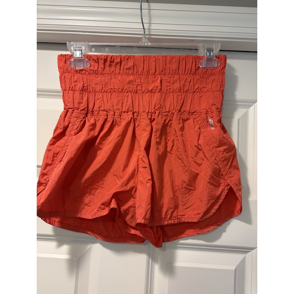 Free People FP Movement The Way Home Shorts Women's Orange - Size XSmall XS EUC